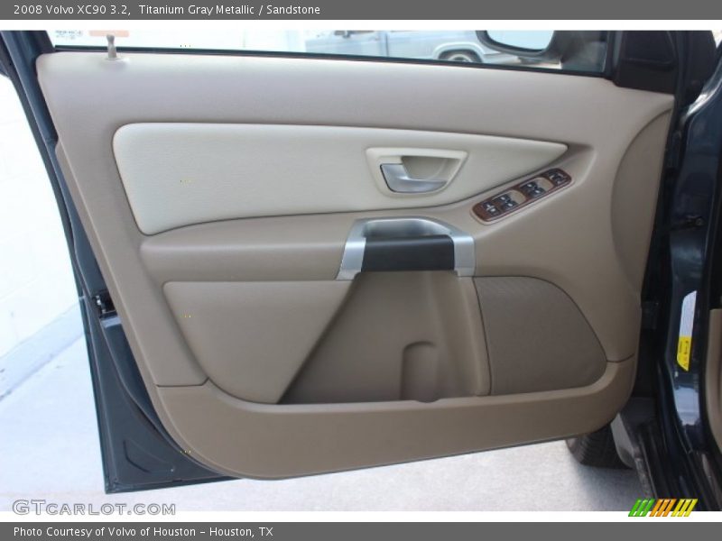 Titanium Gray Metallic / Sandstone 2008 Volvo XC90 3.2