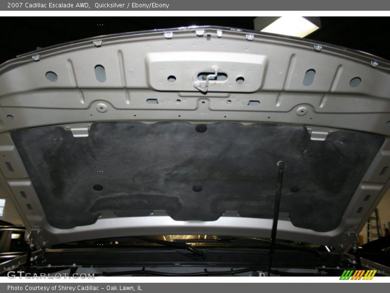 Quicksilver / Ebony/Ebony 2007 Cadillac Escalade AWD