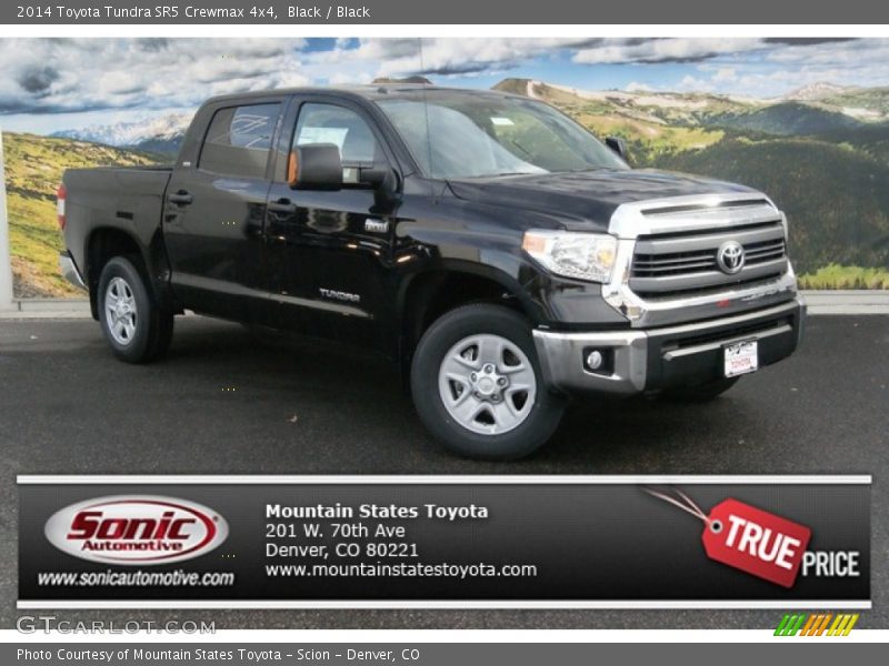 Black / Black 2014 Toyota Tundra SR5 Crewmax 4x4