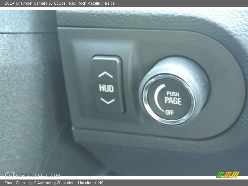 Red Rock Metallic / Beige 2014 Chevrolet Camaro SS Coupe