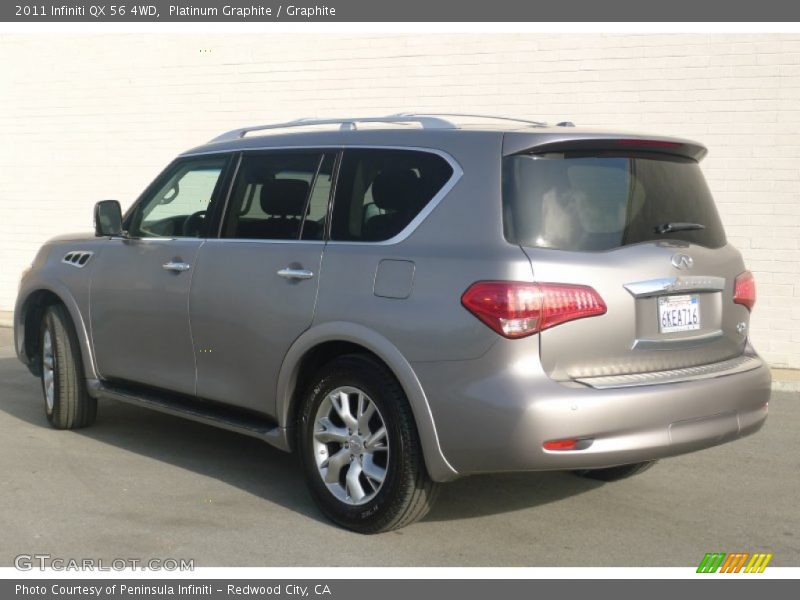 Platinum Graphite / Graphite 2011 Infiniti QX 56 4WD