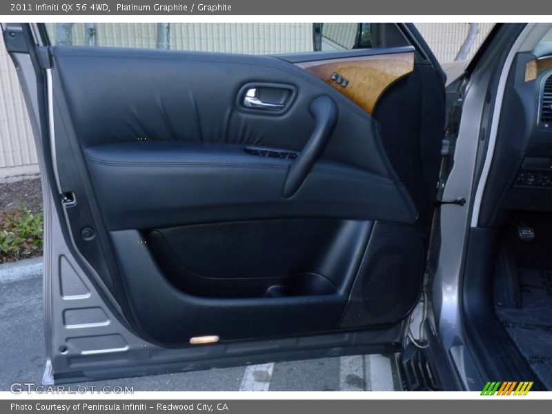 Platinum Graphite / Graphite 2011 Infiniti QX 56 4WD