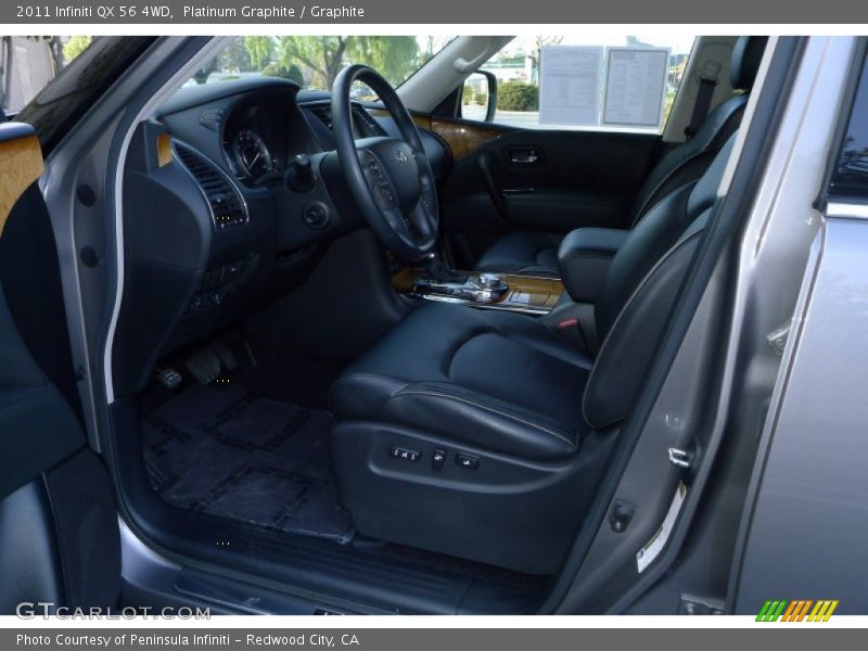 Platinum Graphite / Graphite 2011 Infiniti QX 56 4WD