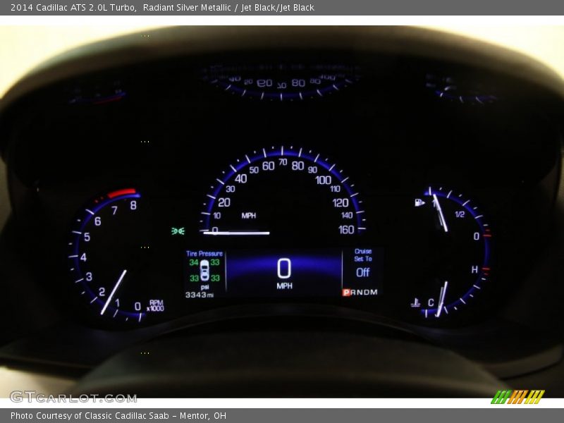  2014 ATS 2.0L Turbo 2.0L Turbo Gauges