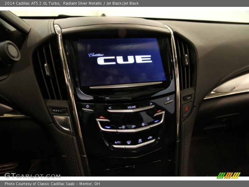 Radiant Silver Metallic / Jet Black/Jet Black 2014 Cadillac ATS 2.0L Turbo