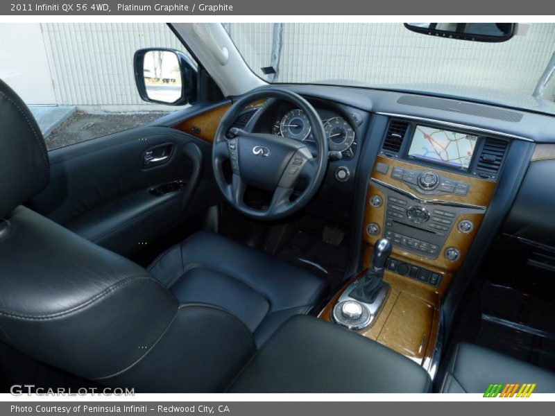 Platinum Graphite / Graphite 2011 Infiniti QX 56 4WD