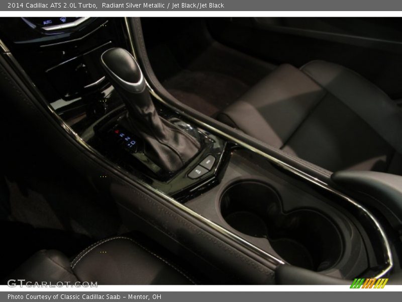 Radiant Silver Metallic / Jet Black/Jet Black 2014 Cadillac ATS 2.0L Turbo