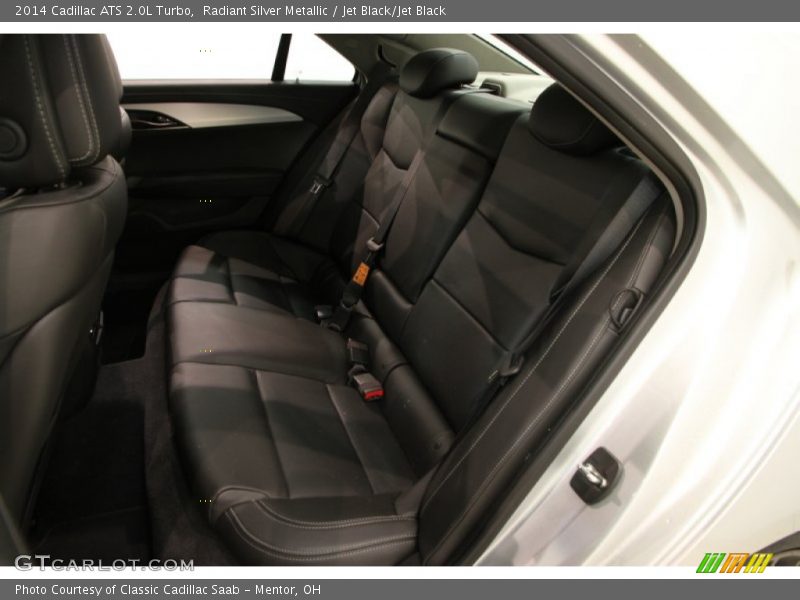 Radiant Silver Metallic / Jet Black/Jet Black 2014 Cadillac ATS 2.0L Turbo