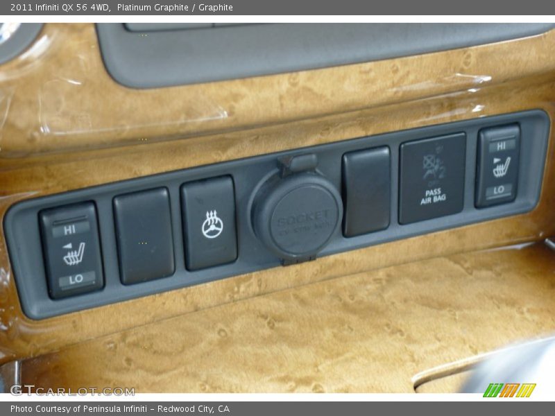 Platinum Graphite / Graphite 2011 Infiniti QX 56 4WD