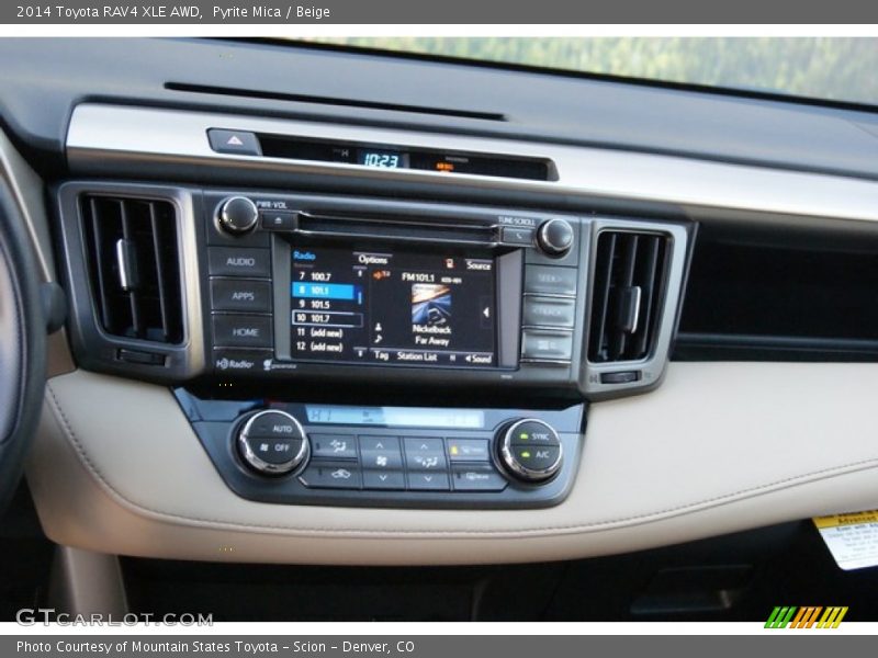 Pyrite Mica / Beige 2014 Toyota RAV4 XLE AWD
