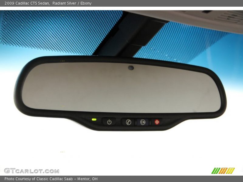 Radiant Silver / Ebony 2009 Cadillac CTS Sedan