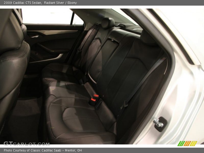 Radiant Silver / Ebony 2009 Cadillac CTS Sedan