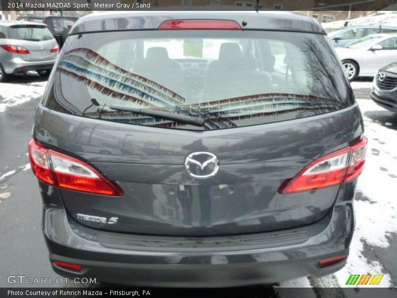 Meteor Gray / Sand 2014 Mazda MAZDA5 Sport