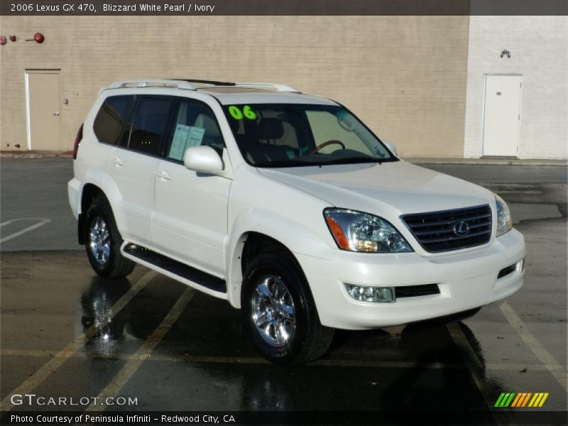 Blizzard White Pearl / Ivory 2006 Lexus GX 470