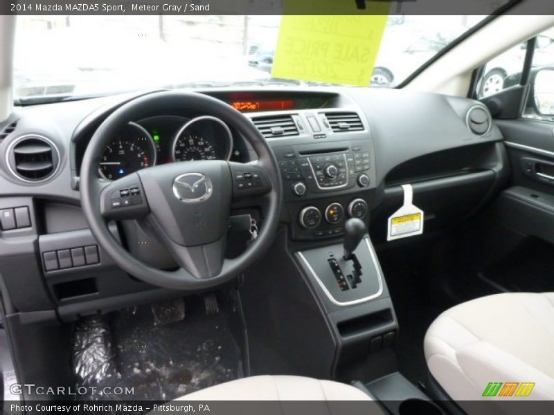 Meteor Gray / Sand 2014 Mazda MAZDA5 Sport