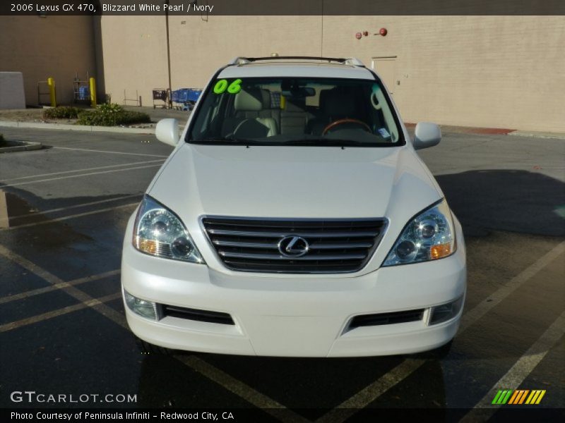 Blizzard White Pearl / Ivory 2006 Lexus GX 470
