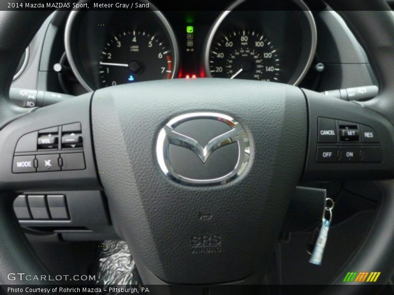 Meteor Gray / Sand 2014 Mazda MAZDA5 Sport