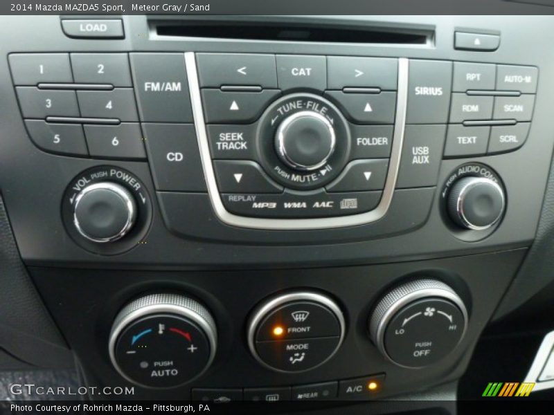 Meteor Gray / Sand 2014 Mazda MAZDA5 Sport
