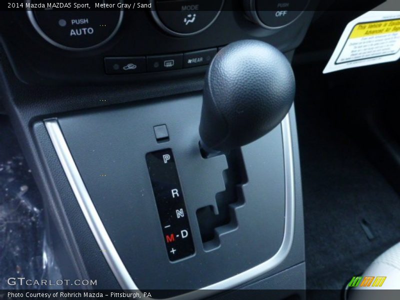 Meteor Gray / Sand 2014 Mazda MAZDA5 Sport