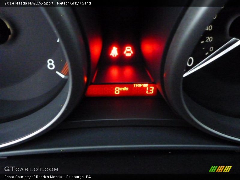 Meteor Gray / Sand 2014 Mazda MAZDA5 Sport