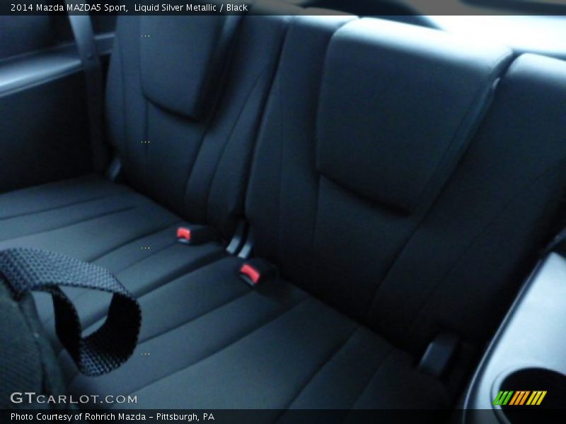 Liquid Silver Metallic / Black 2014 Mazda MAZDA5 Sport