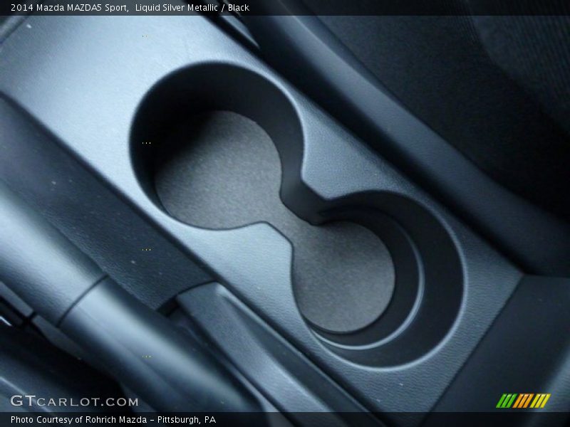 Liquid Silver Metallic / Black 2014 Mazda MAZDA5 Sport