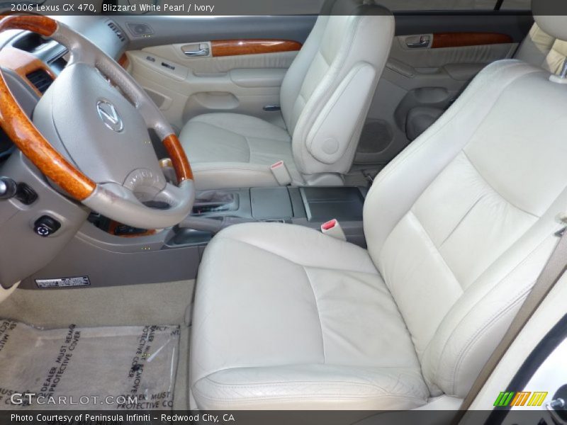 Blizzard White Pearl / Ivory 2006 Lexus GX 470