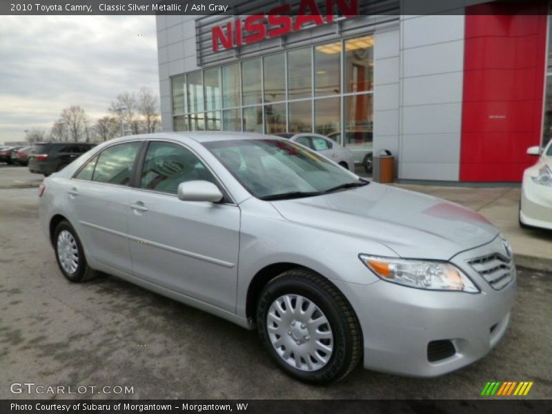 Classic Silver Metallic / Ash Gray 2010 Toyota Camry