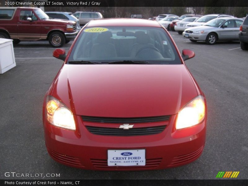 Victory Red / Gray 2010 Chevrolet Cobalt LT Sedan