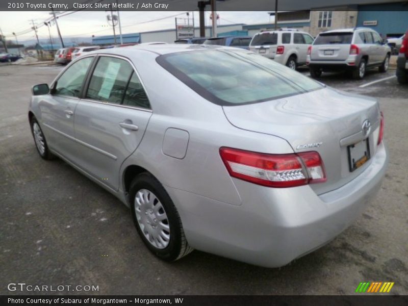Classic Silver Metallic / Ash Gray 2010 Toyota Camry