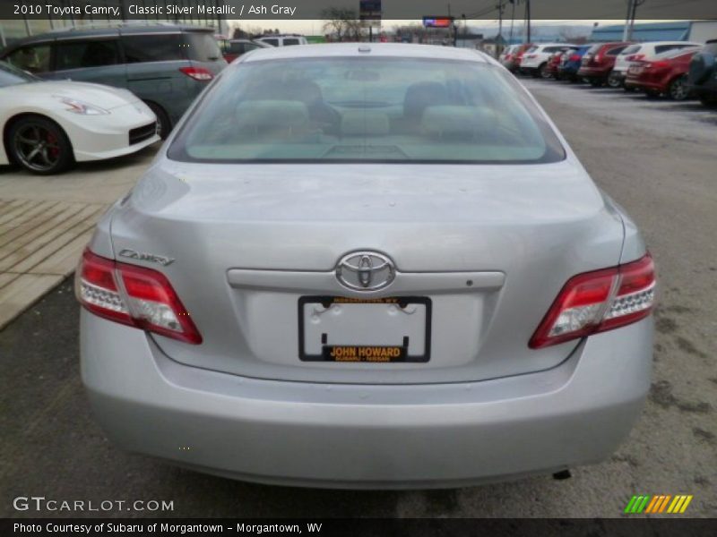 Classic Silver Metallic / Ash Gray 2010 Toyota Camry