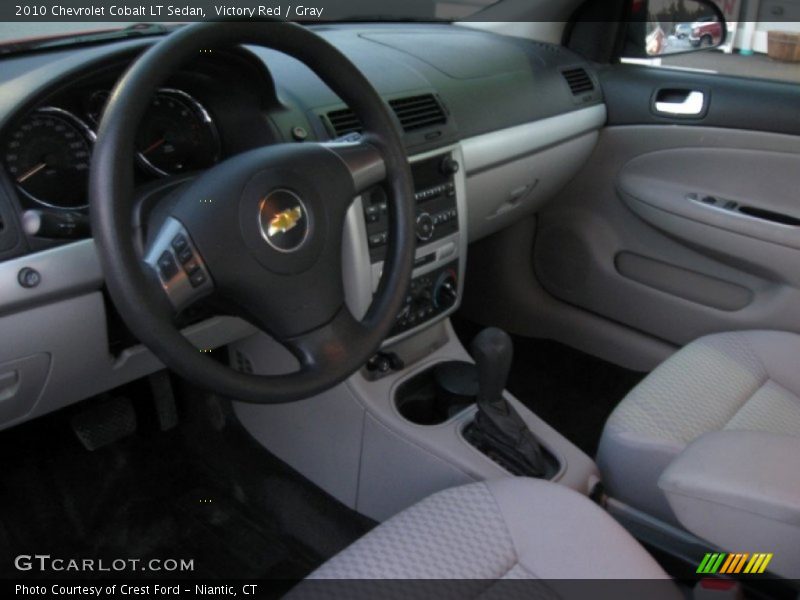 Victory Red / Gray 2010 Chevrolet Cobalt LT Sedan