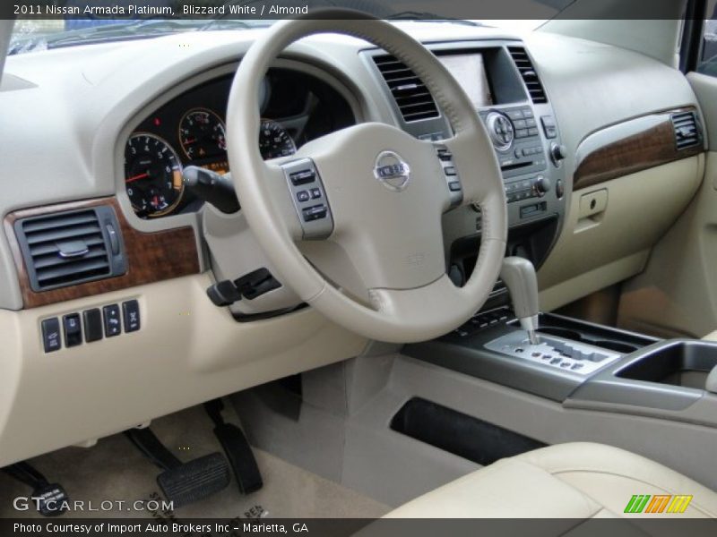 Almond Interior - 2011 Armada Platinum 