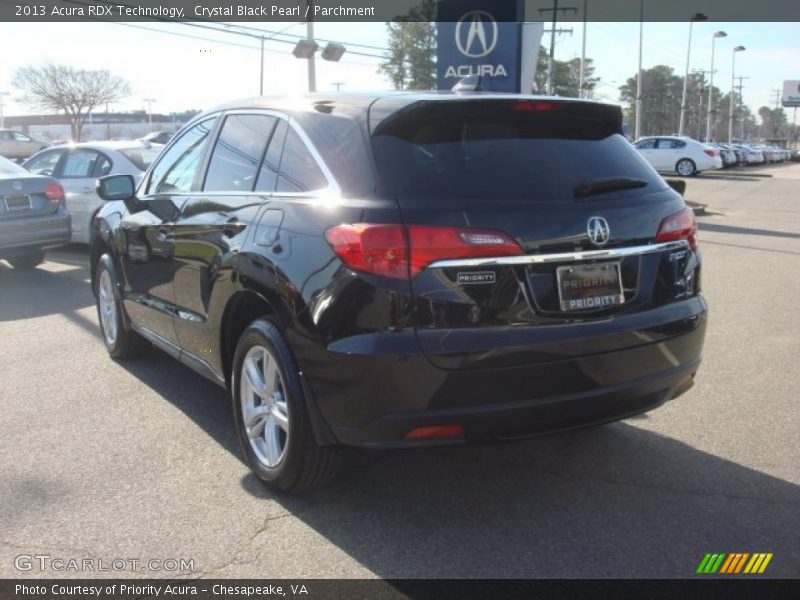Crystal Black Pearl / Parchment 2013 Acura RDX Technology