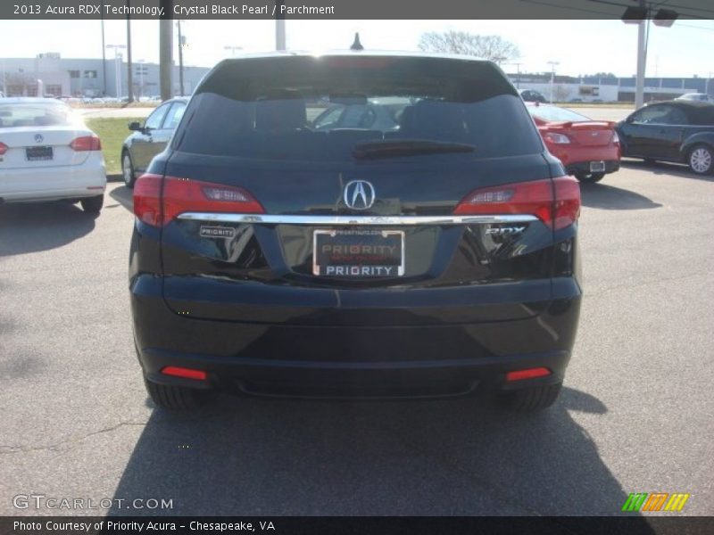 Crystal Black Pearl / Parchment 2013 Acura RDX Technology