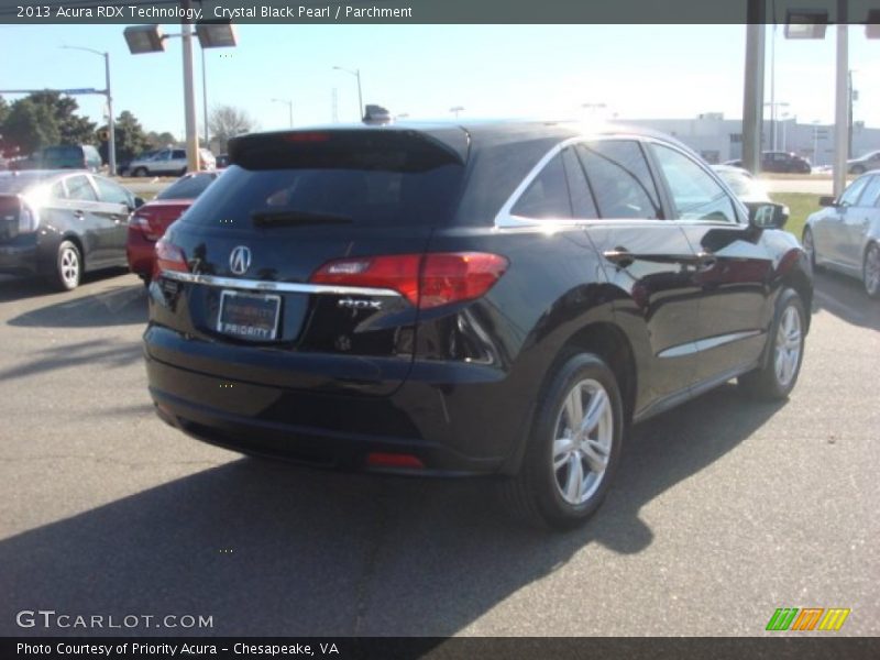 Crystal Black Pearl / Parchment 2013 Acura RDX Technology