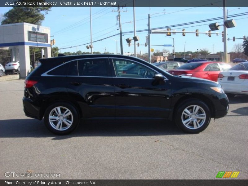 Crystal Black Pearl / Parchment 2013 Acura RDX Technology