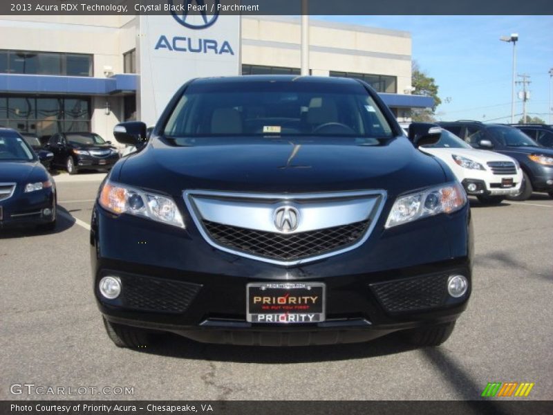 Crystal Black Pearl / Parchment 2013 Acura RDX Technology