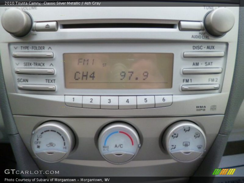 Classic Silver Metallic / Ash Gray 2010 Toyota Camry