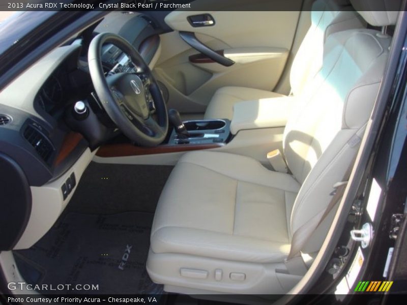 Crystal Black Pearl / Parchment 2013 Acura RDX Technology