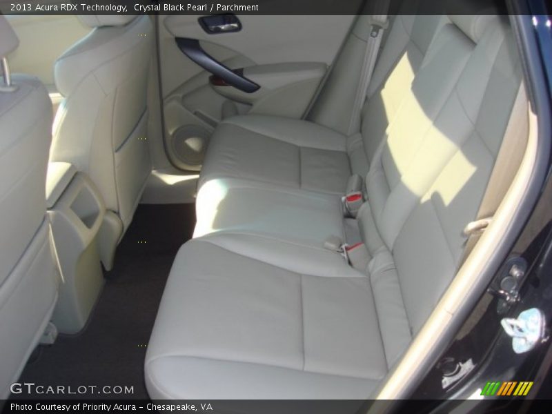 Crystal Black Pearl / Parchment 2013 Acura RDX Technology