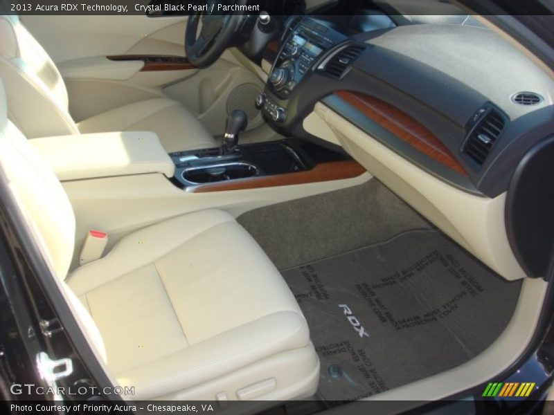 Crystal Black Pearl / Parchment 2013 Acura RDX Technology