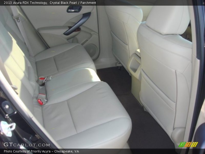 Crystal Black Pearl / Parchment 2013 Acura RDX Technology