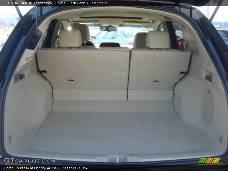 Crystal Black Pearl / Parchment 2013 Acura RDX Technology