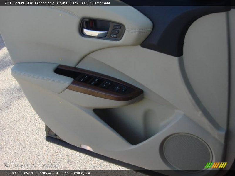 Crystal Black Pearl / Parchment 2013 Acura RDX Technology