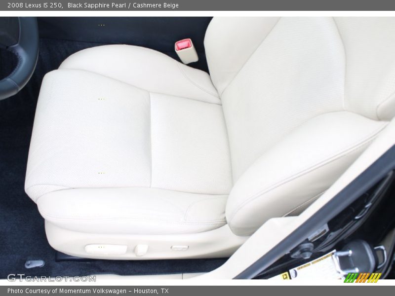 Black Sapphire Pearl / Cashmere Beige 2008 Lexus IS 250
