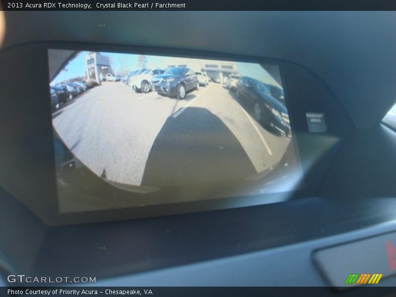 Crystal Black Pearl / Parchment 2013 Acura RDX Technology