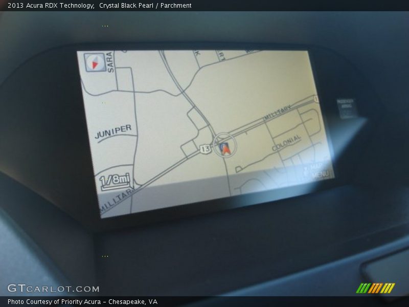 Crystal Black Pearl / Parchment 2013 Acura RDX Technology