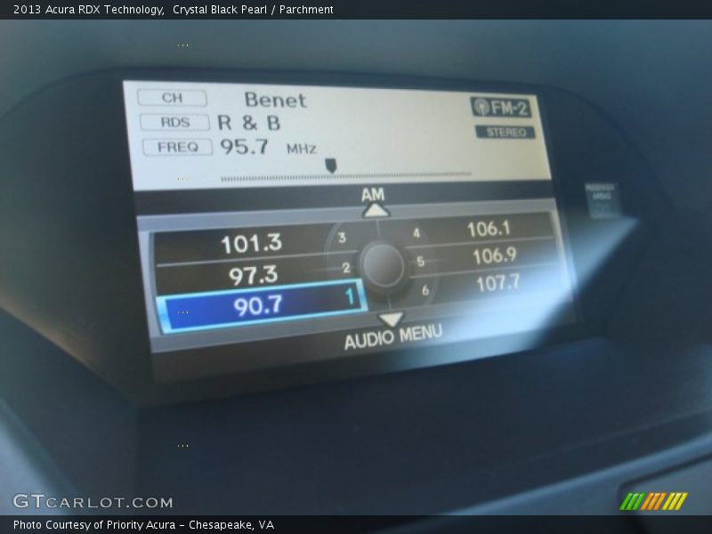 Crystal Black Pearl / Parchment 2013 Acura RDX Technology