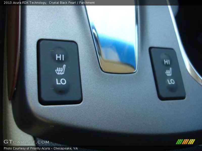 Crystal Black Pearl / Parchment 2013 Acura RDX Technology